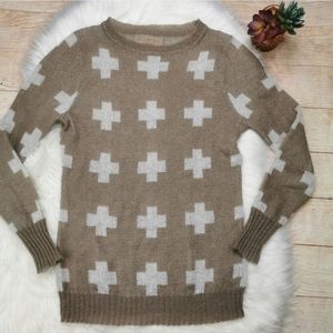 Press Mohair Tissue Large Cross Plus Pattern Sz M